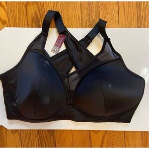 Adore Me NWT Black Sports Bra 42DD